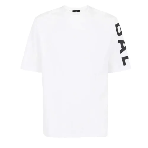 Balmain , GAB T-Shirt ,White male, Sizes: