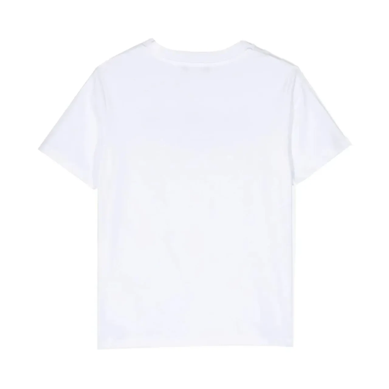 Balmain , Kids White Cotton T-shirt 3D Logo ,White male, Sizes: