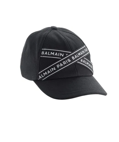 Balmain Missoni Boys Cap in Black
