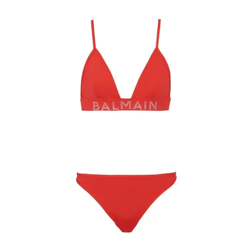 Balmain , Sea clothing for a stylish look ,Red female, Sizes: