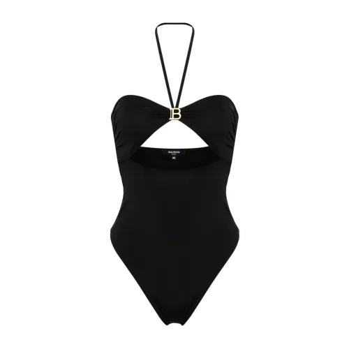 Balmain , Sea-inspired Clothing Collection ,Black female, Sizes: