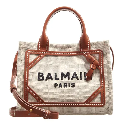 Balmain Shopping Bags - B-Army Shopper Mini - beige - Shopping Bags for ladies