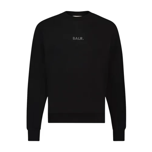 Balr. , Stylish Fleece Sweatshirt ,Black male, Sizes: