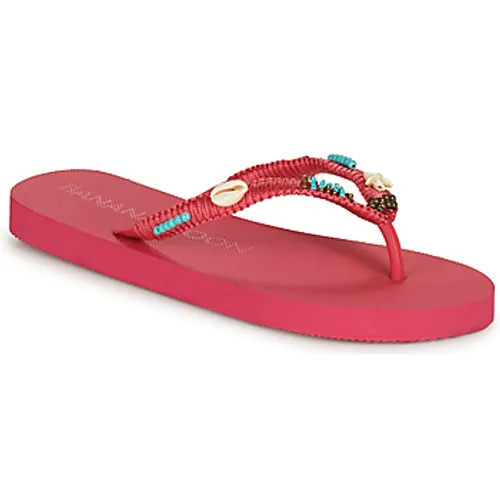 Banana Moon  Lucero  women's Flip flops / Sandals (Shoes) in Pink