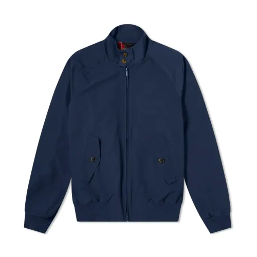 Baracuta , G9 Harrington Jacket ,Blue male, Sizes: