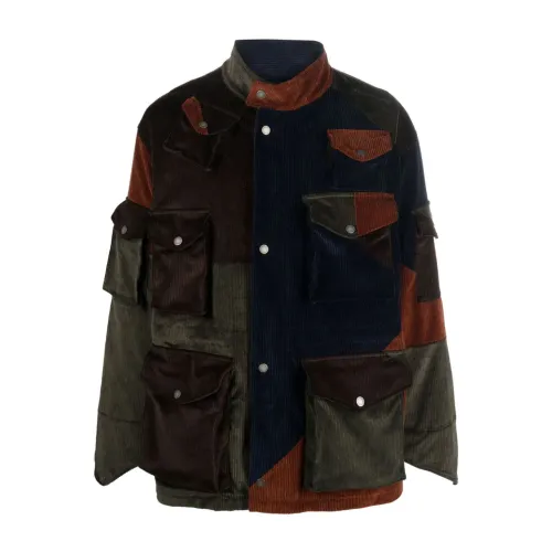 Baracuta , MultiColour Corduroy Jacket ,Multicolor male, Sizes: