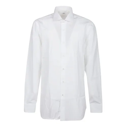 Barba Napoli , White Neck Shirt ,White male, Sizes: