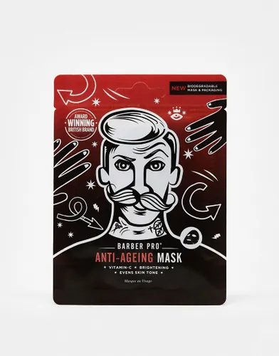 Barber Pro Anti- Ageing Vitamin C Sheet Mask-No colour