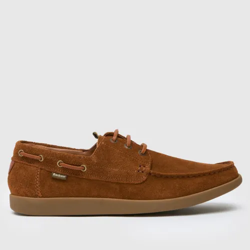 Barbour Armada Boat Shoes in Brown