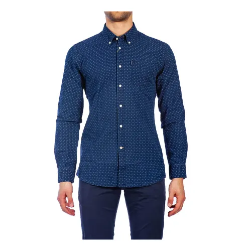 Barbour , Bacam3132 MSH In32 Shirt ,Blue male, Sizes: