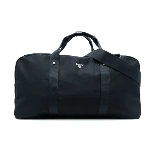Barbour , Blue Cotton Suitcase Bag ,Blue male, Sizes: ONE SIZE