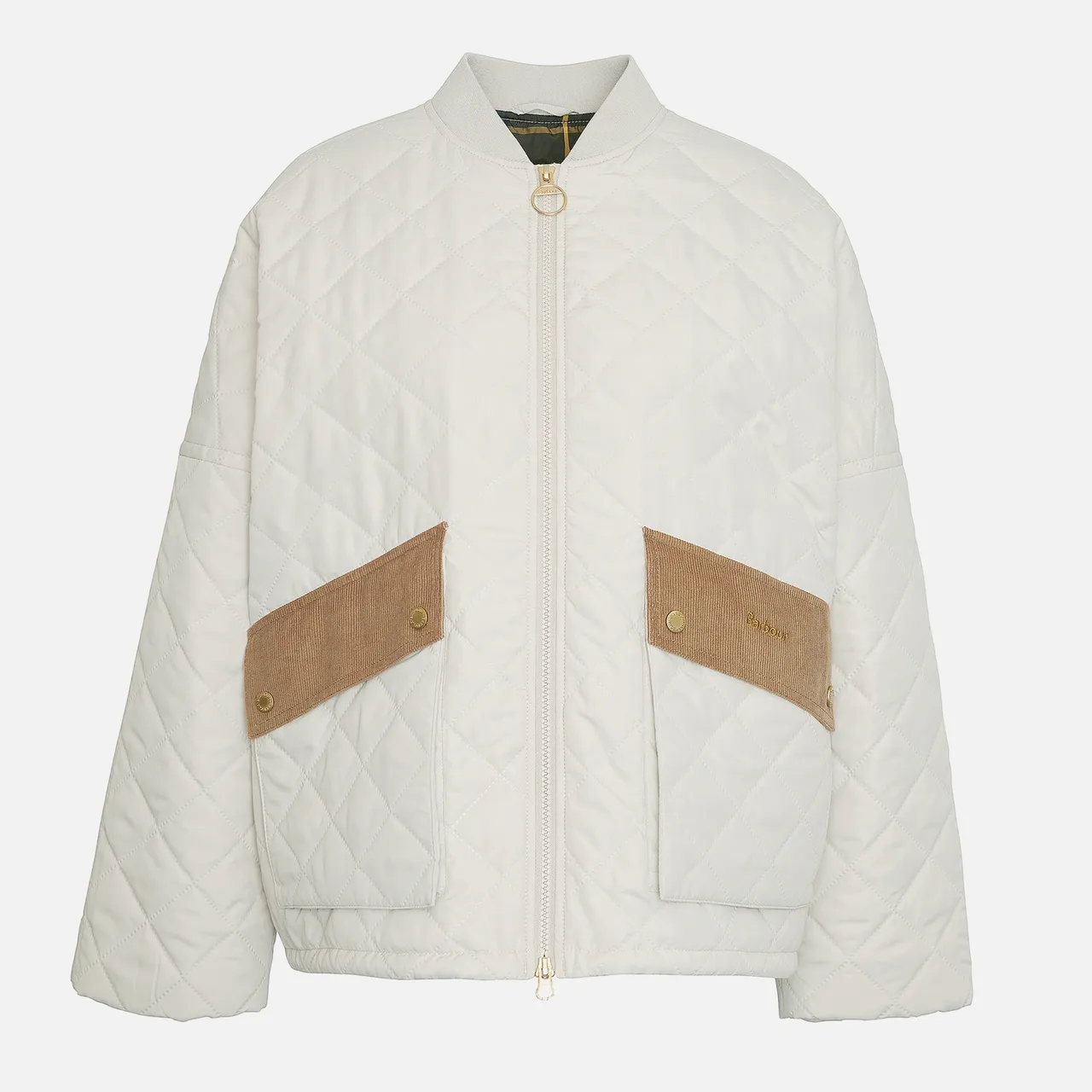 Barbour Bowhill Harlequin-Quilted Shell Jacket