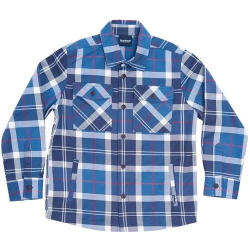 Barbour Boys Canwell Overshirt - Blue