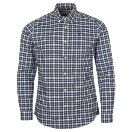 Barbour , Casual Checkered Shirt ,Blue male, Sizes:
