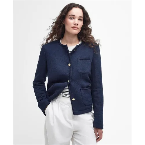 Barbour Catherine Collarless Jacket - Blue