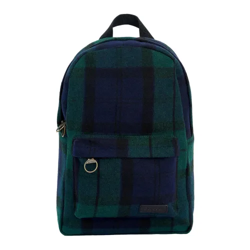 Barbour , Classic Blackwatch Tartan Backpack ,Blue male, Sizes: ONE SIZE