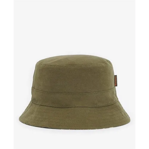 Barbour Cornwall Reversible Bucket Hat - Green
