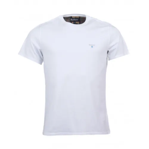 Barbour , Cotton Tee, Automatic Translation ,White male, Sizes: