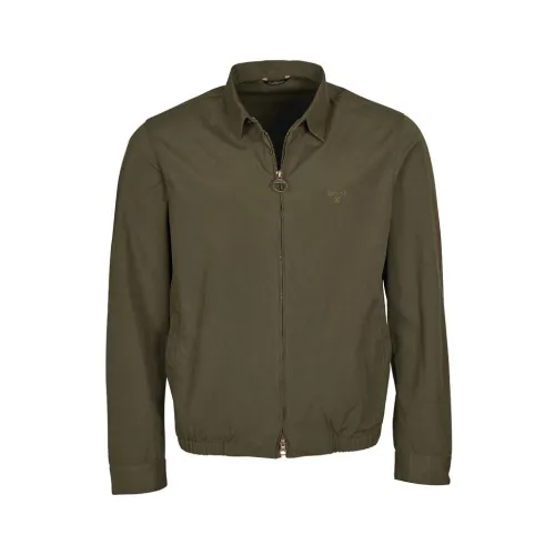 Barbour , Cotton Windbreaker Jacket ,Green male, Sizes: