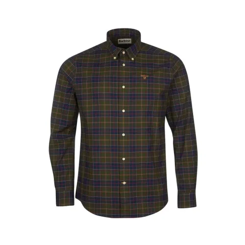 Barbour , Helmiside Shirt ,Green male, Sizes: