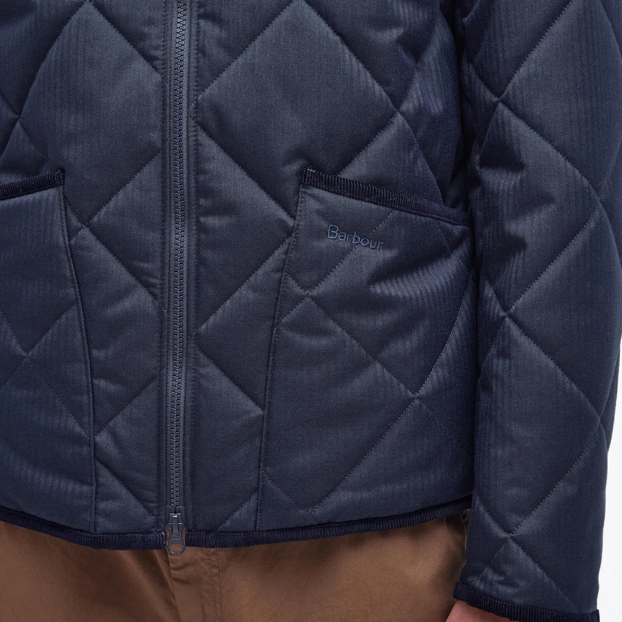 Barbour Heritage Easton Liddesdale Diamond Quilted Shell Jacket