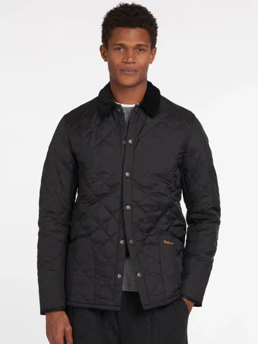 Barbour Heritage Liddesdale Quilted Jacket - Black - Male