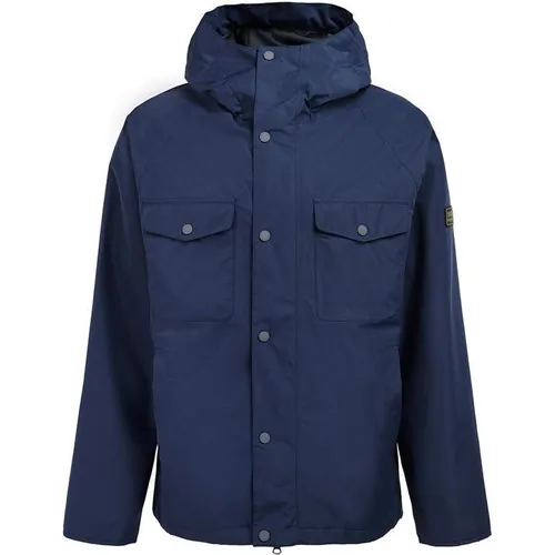 Barbour International Abbots Waterproof Jacket - Blue