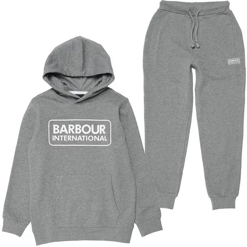 Barbour International Boys Staple Tracksuit - Grey