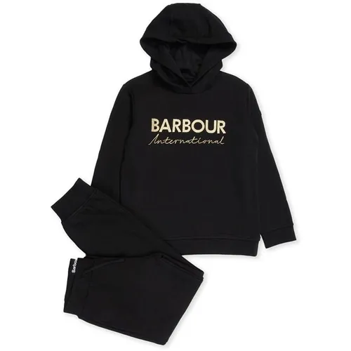 Barbour International Girls Aldea Tracksuit - Black