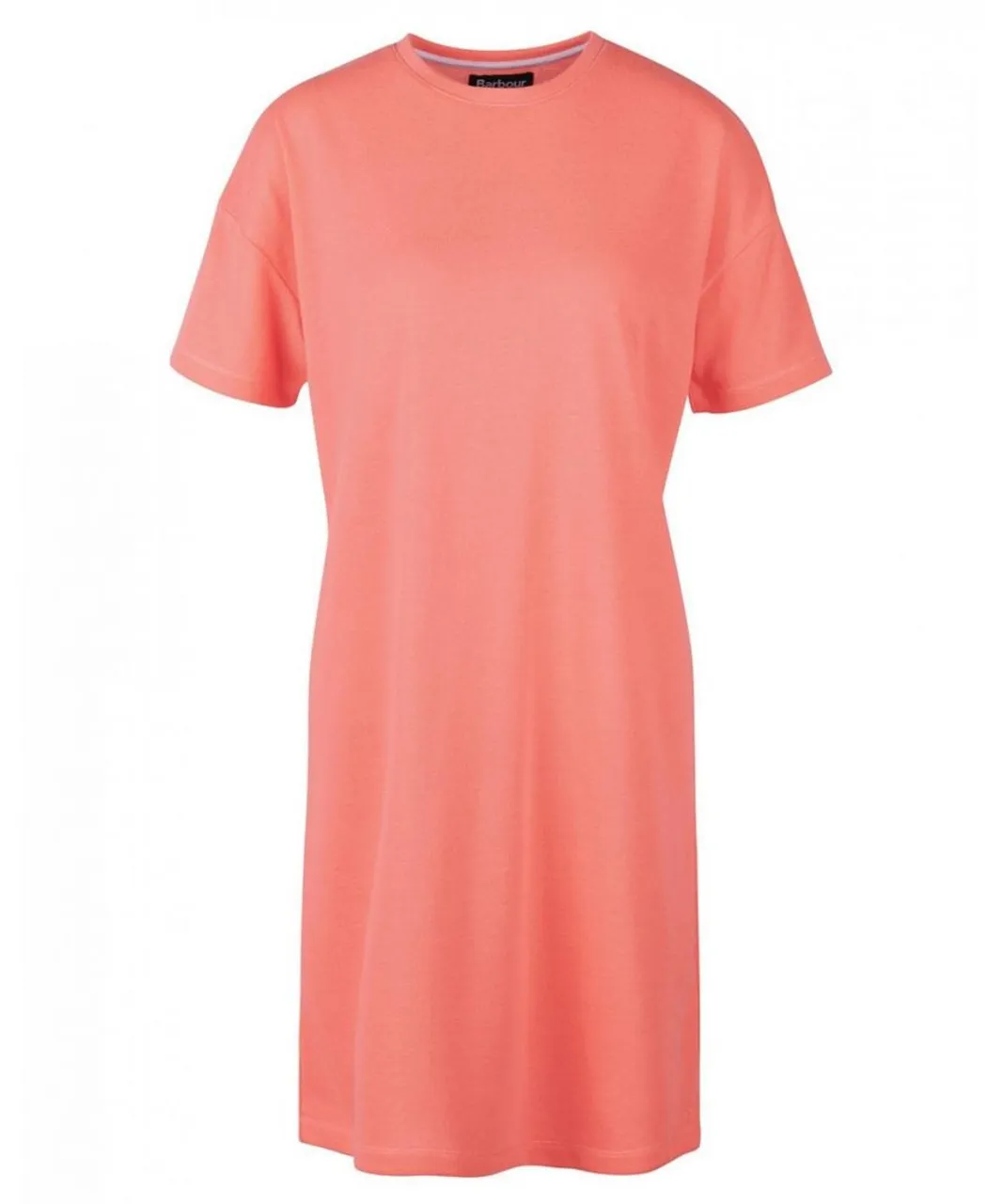 Barbour International Halton Womens T-Shirt Dress - Peach