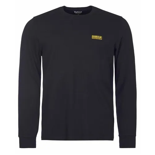 Barbour International Long Sleeved Logo T-Shirt - Black