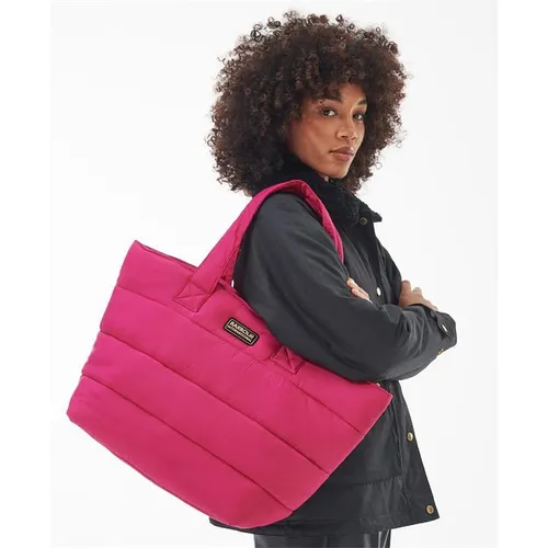Barbour International Monaco Large Quilted Tote Bag - Pink
