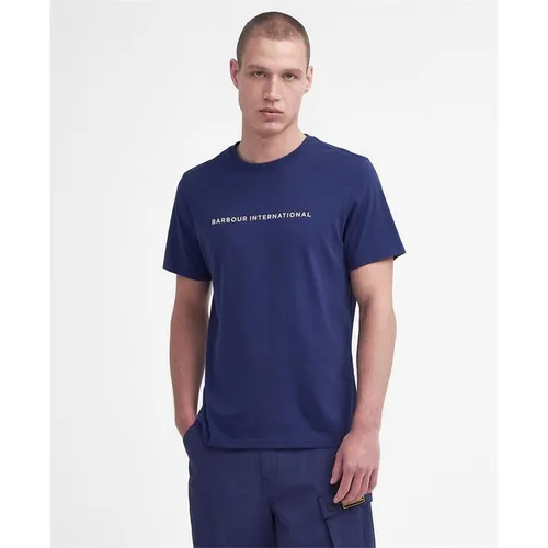 Barbour International Motored T-Shirt - Blue