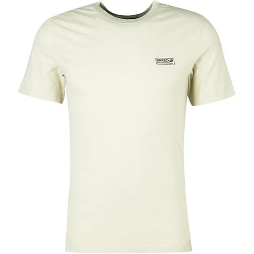 Barbour International Small Logo T-Shirt - Beige