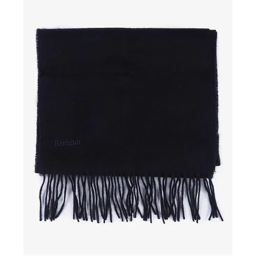 Barbour Lambswool Woven Scarf - Black