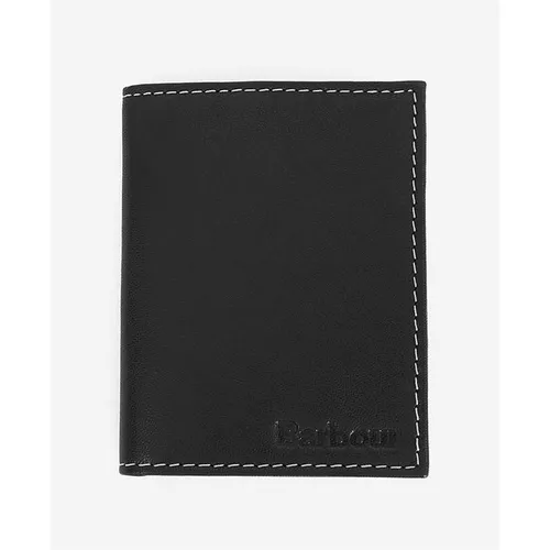 Barbour Leather Belt & Billfold Gift Set - Black