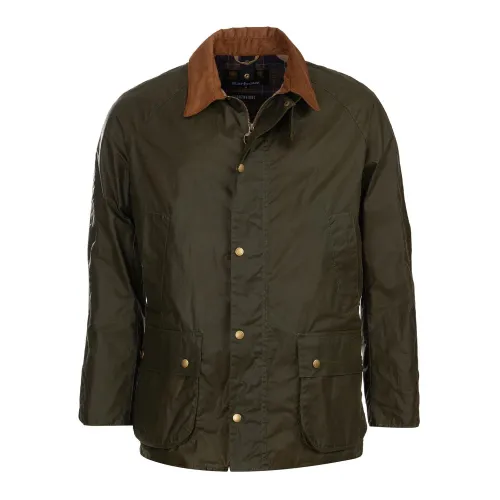 Barbour , Lightweight Ashby Waxed Jacket ,Green male, Sizes:
