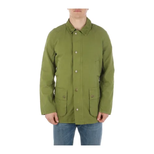 Barbour , Lightweight Jacket, Gn51 Ashby Casual ,Green male, Sizes: