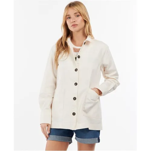 Barbour Lyndale Overshirt - White
