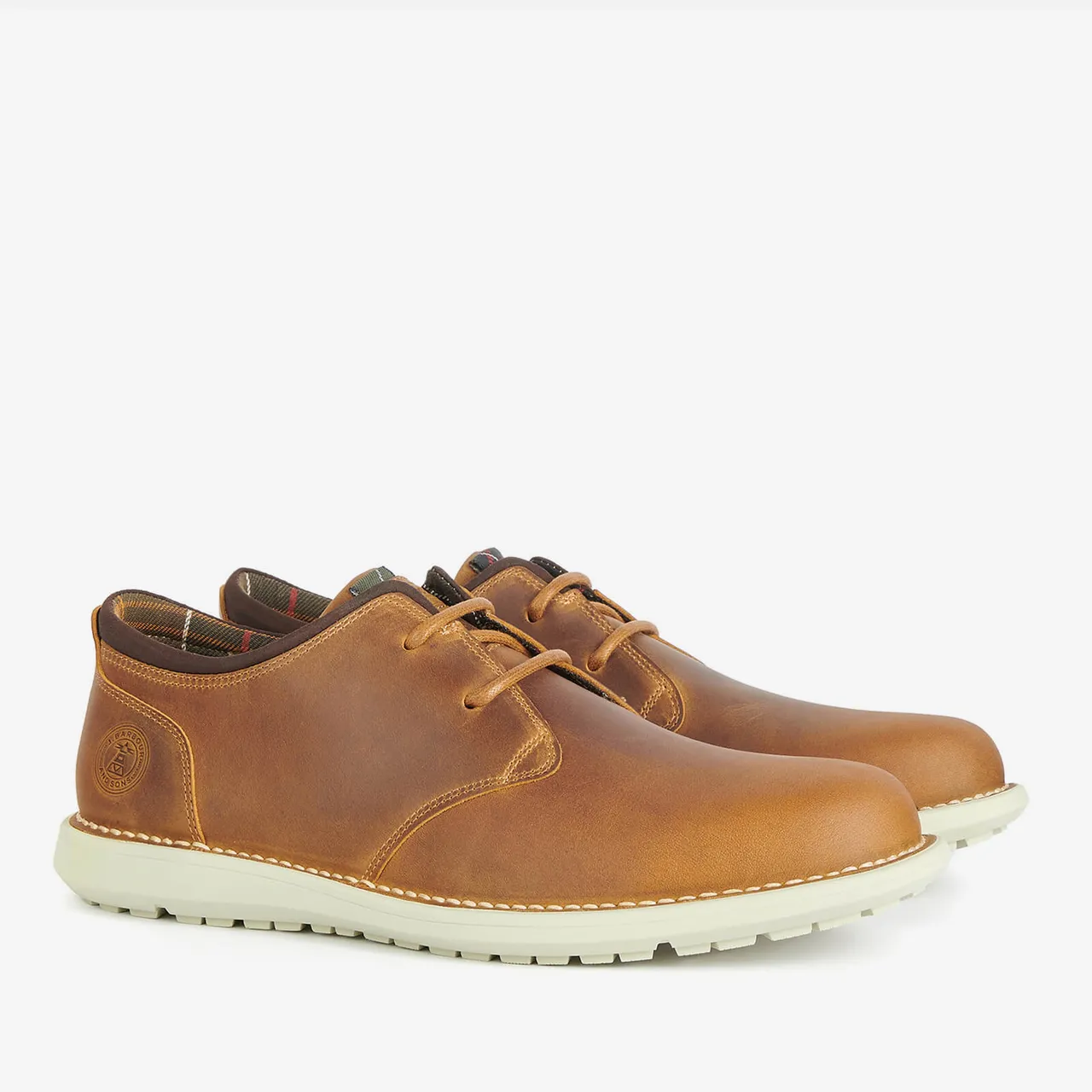 Barbour Men's Acer Leather Derby Shoes - UK