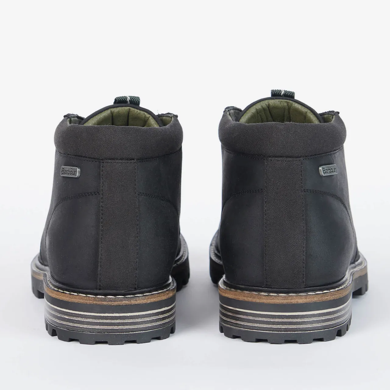 Barbour Men's Boulder Leather Chukka Boots - UK