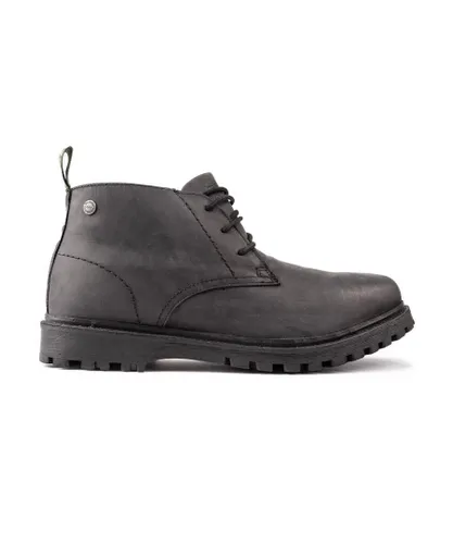 Barbour Mens Cairngorm Boots - Black Leather