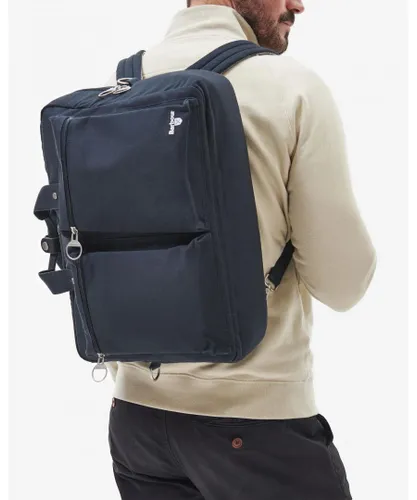 Barbour Mens Cascade Multiway Unisex Laptop Bag - Navy - One Size