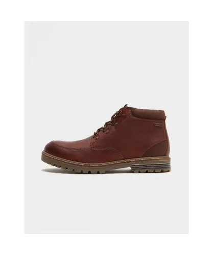 Barbour Mens Fenton Leather Boots in Brown