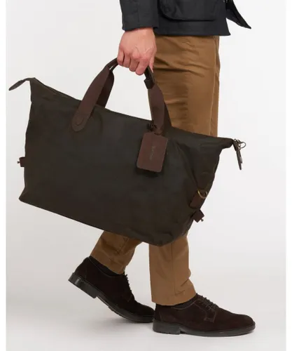 Barbour Mens Islington Holdall - Olive - One Size