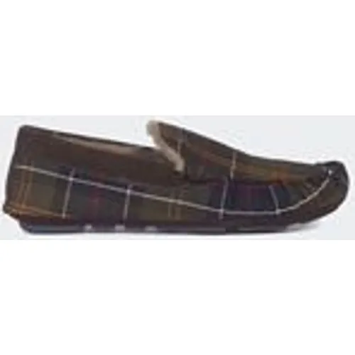 Barbour Men's Monty Slippers in Recycled Classic Tartan