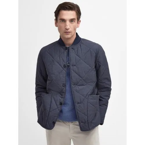 Barbour Mens Navy Liddesdale Quilted Jacket