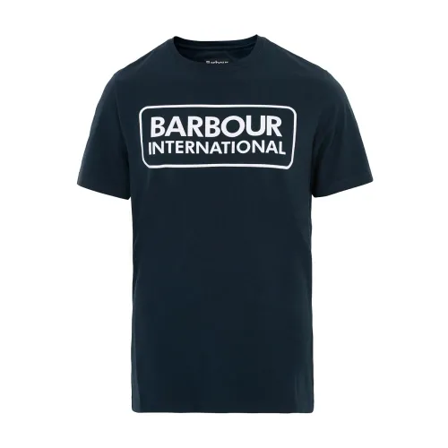 Barbour , Modern Logo Graphic Tee Navy