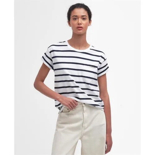 Barbour Otterburn Stripe T-Shirt - White