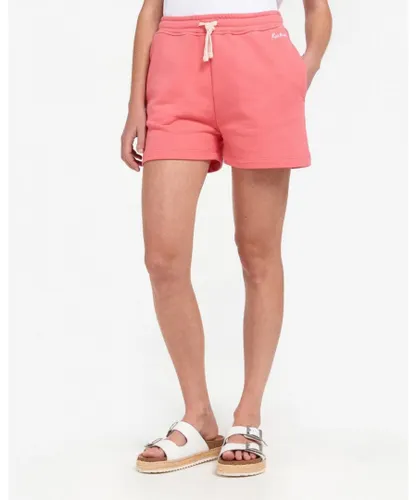 Barbour Otterburn Womens Jersey Shorts - Pink